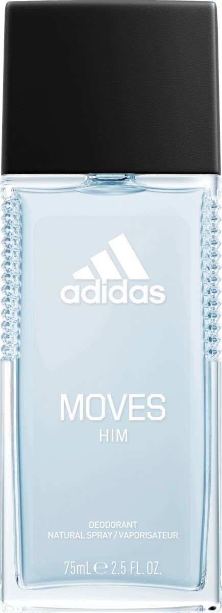 adidas deo spray herren dm|adidas Deo Naturalspray Zerstäuber moves for him, 75 ml.